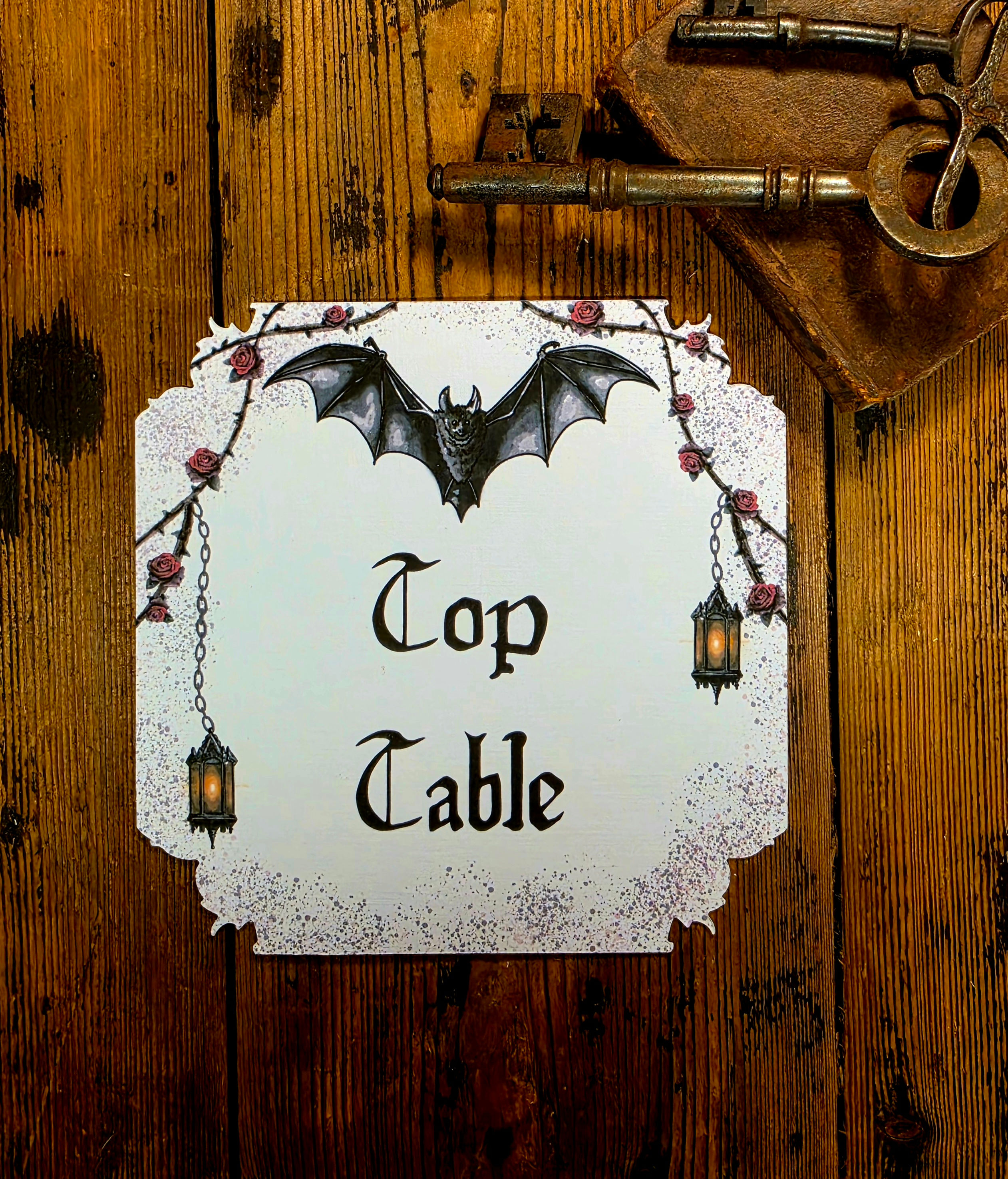 Gothic Romance Wedding Suite - Table Numbers