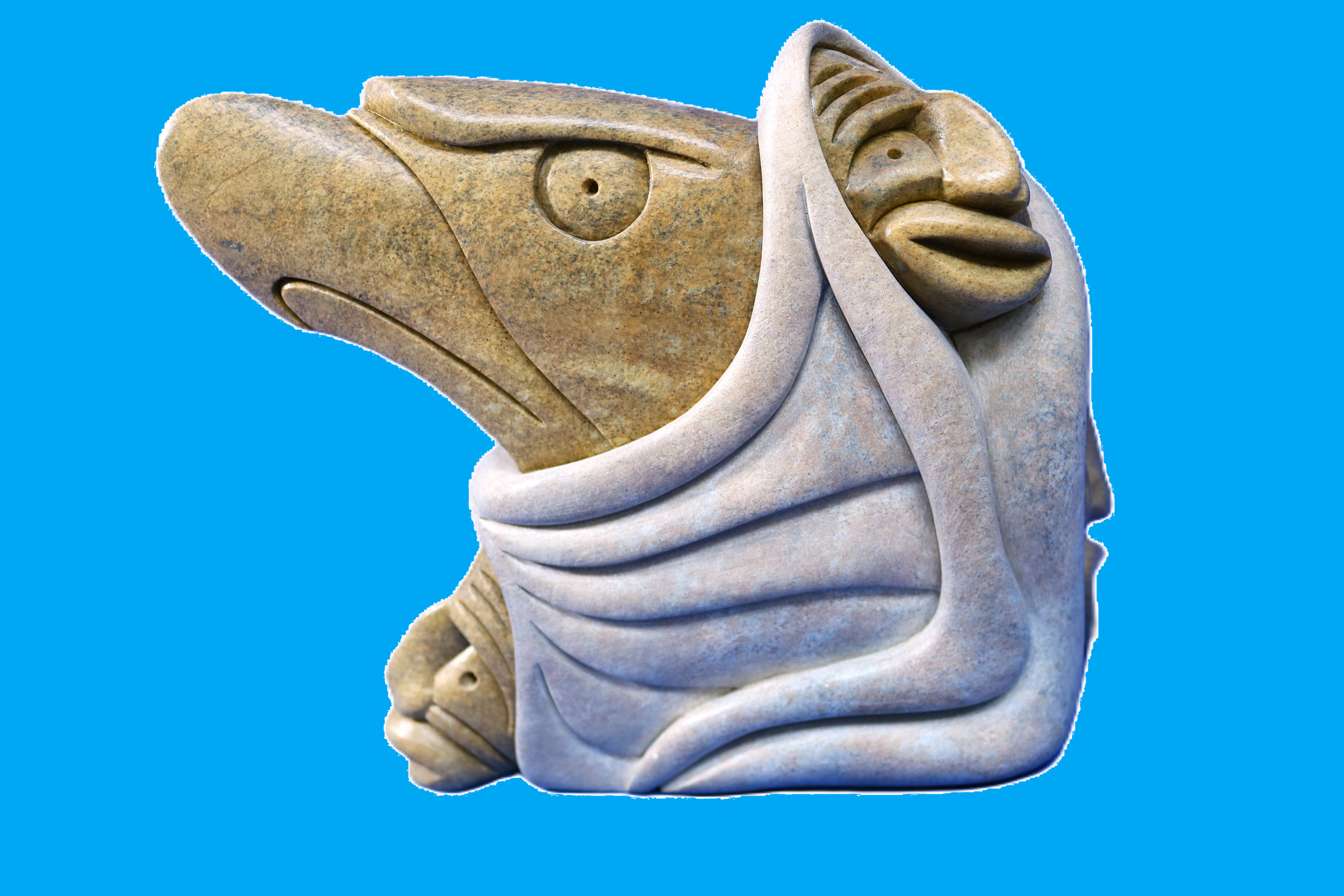 FALSEFACE (3 MASK, EAGLE) BY GEORGE HENRY GH312