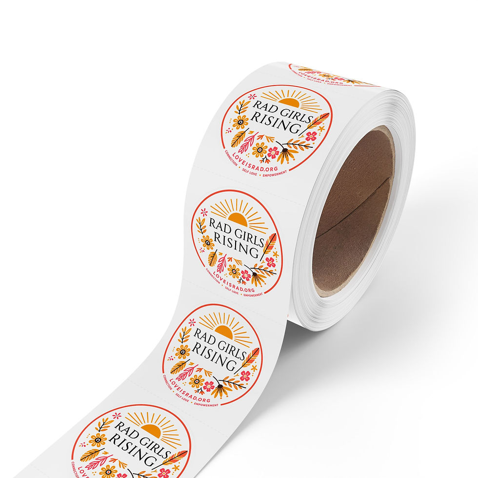 Thumbnail: Round Sticker Label Rolls