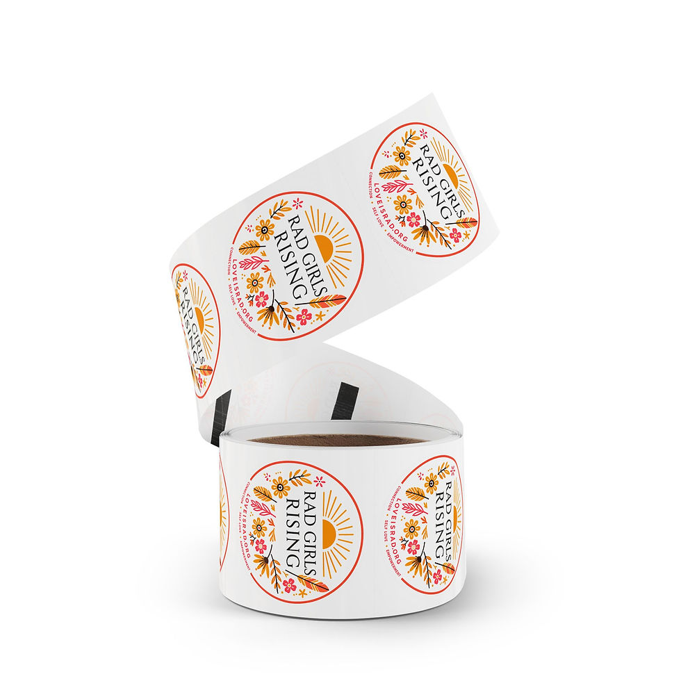 Thumbnail: Round Sticker Label Rolls