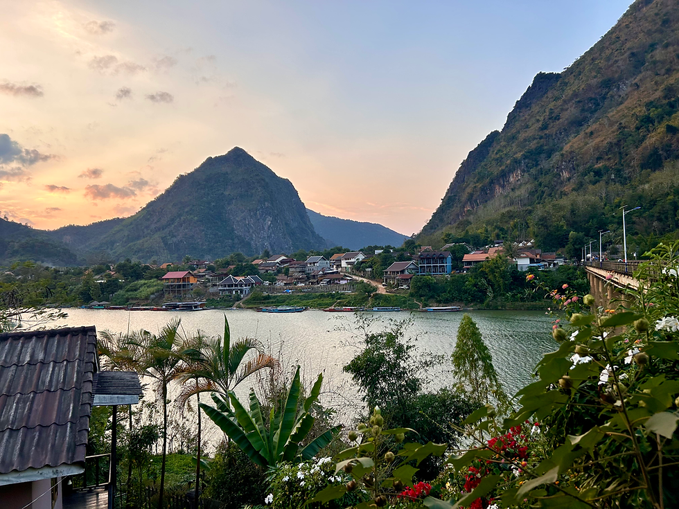 The beauty of Nong Khiaw