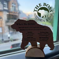 THE BOSS Kitchen & Bar offers a sophisticated yet fun dining experience where mountain views meet locally inspired cuisine.