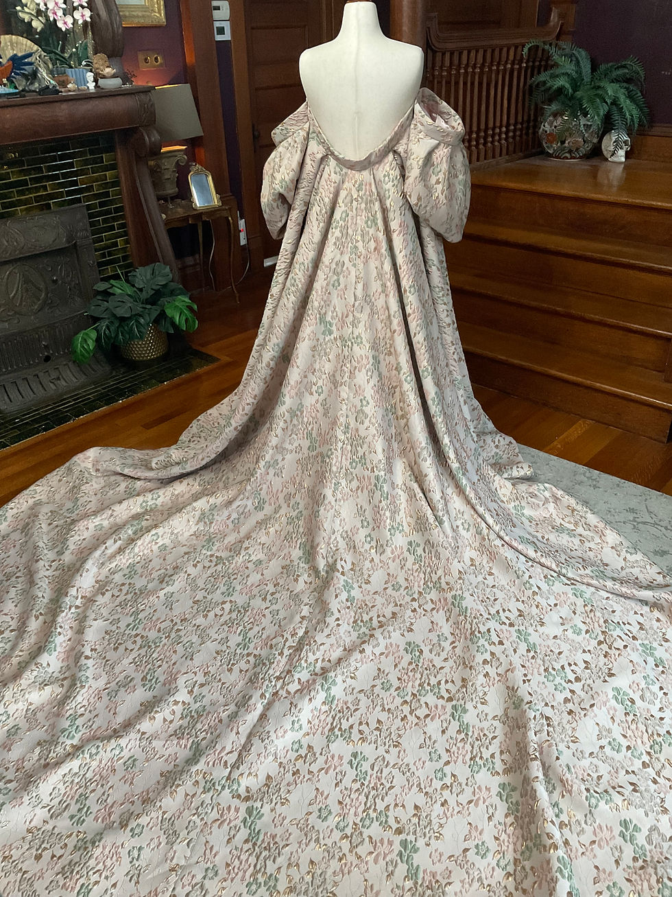 Thumbnail: “Swiss Meringue” Overcoat in “Buttermint” Jacquard