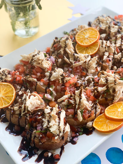 Chicken-Bruschetta