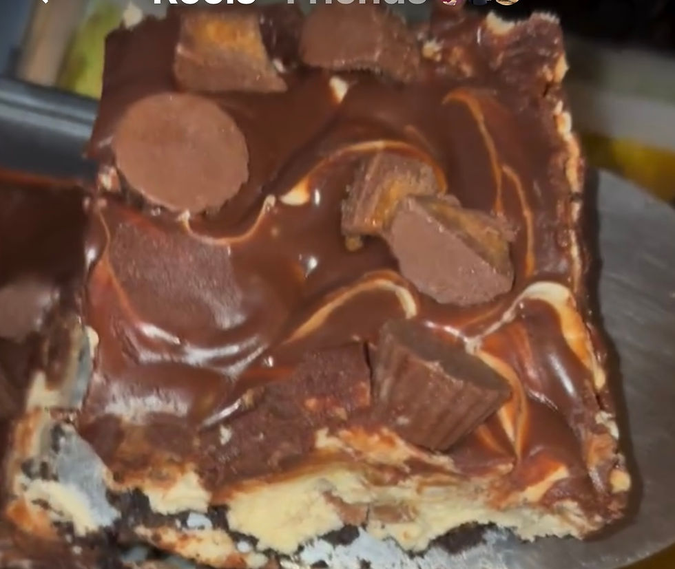 Reese's Cheesecake Slice