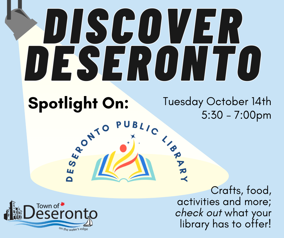 Discover Deseronto : The Library