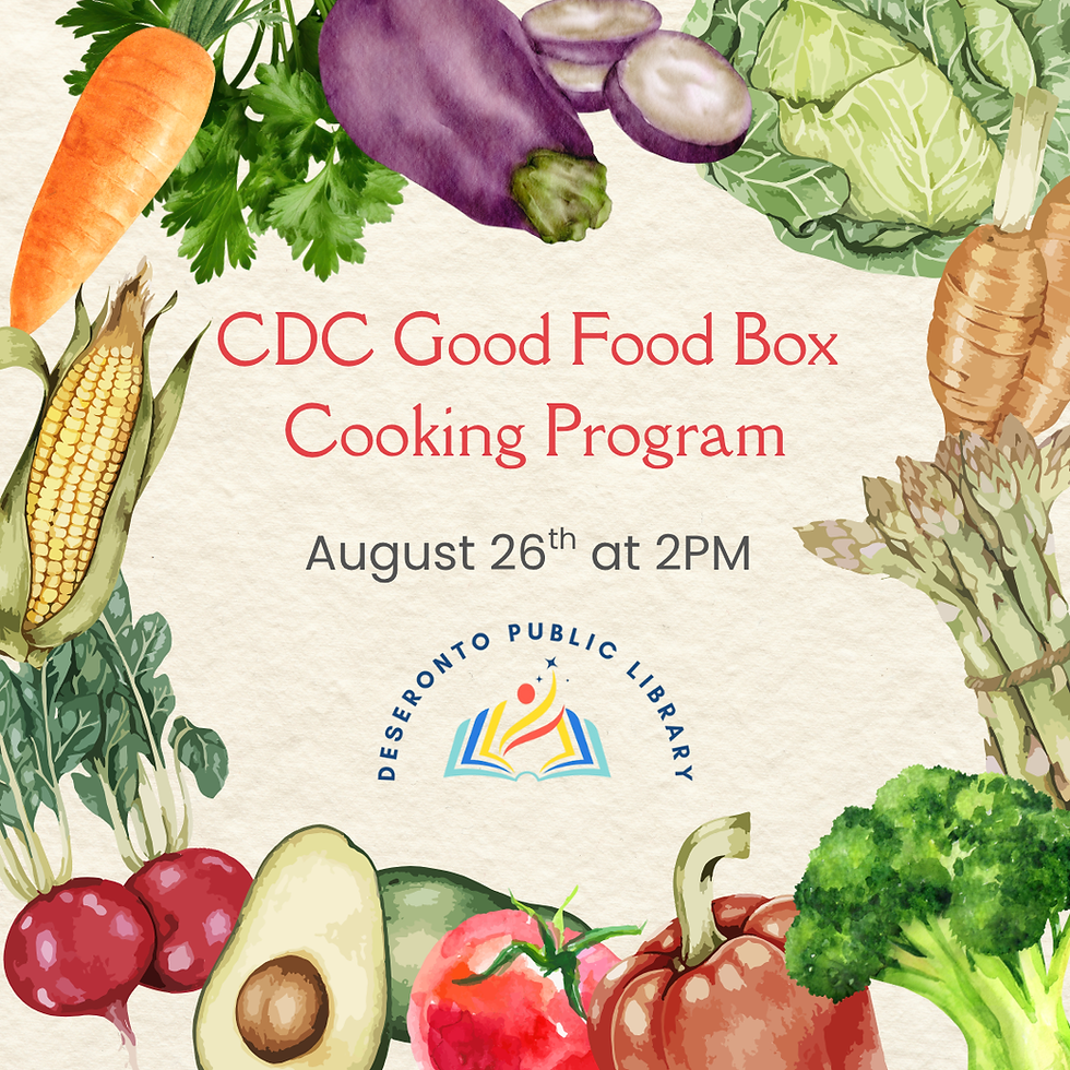 CDC Good Food Box Cooking Program