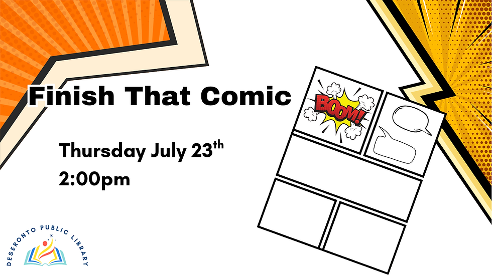 Finish That Comic