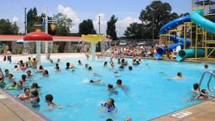Just Keep Swimming: FC Enjoys Free Pool Party at Winchester Swimplex