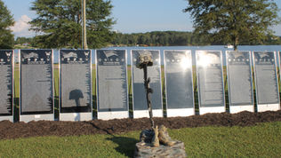 Honoring a Legacy: Winchester Hosts Vietnam Memorial Wall Ceremony