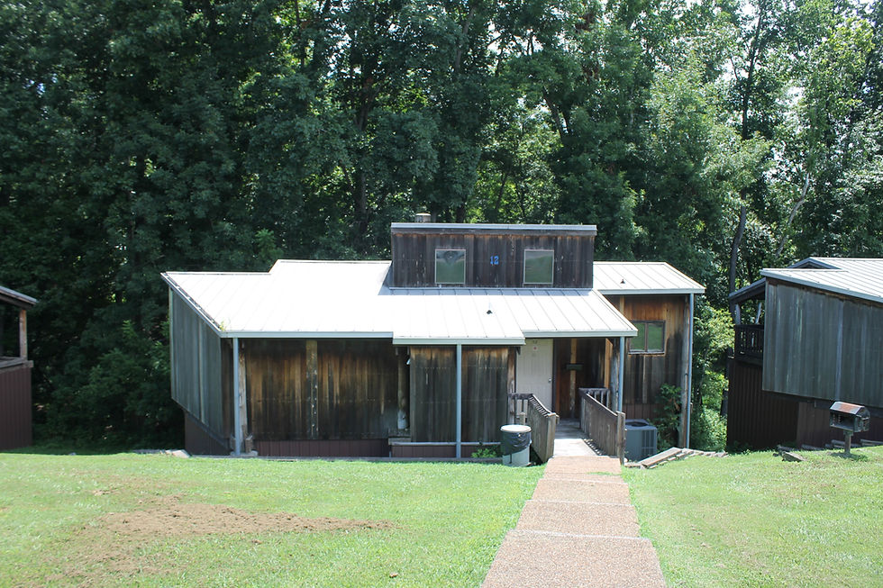 One of the cabins, originally built in 1978, that will undergo renovations in the upcoming seasons.
