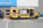 The school bus that was packed with school supplies during the annual Stuff the Bus event, hosted by United Way, held earlier this month in the Walmart Parking lot.