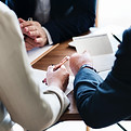 Discussion Réunion d'affaires