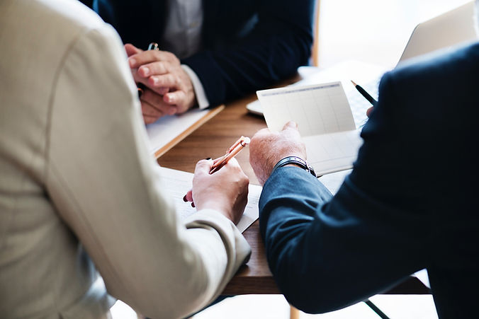 Signing a Contract