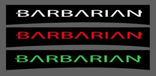 Mitsubishi Barbarian L200 Sunstrip Graphics Sun Strip Decals Any Year