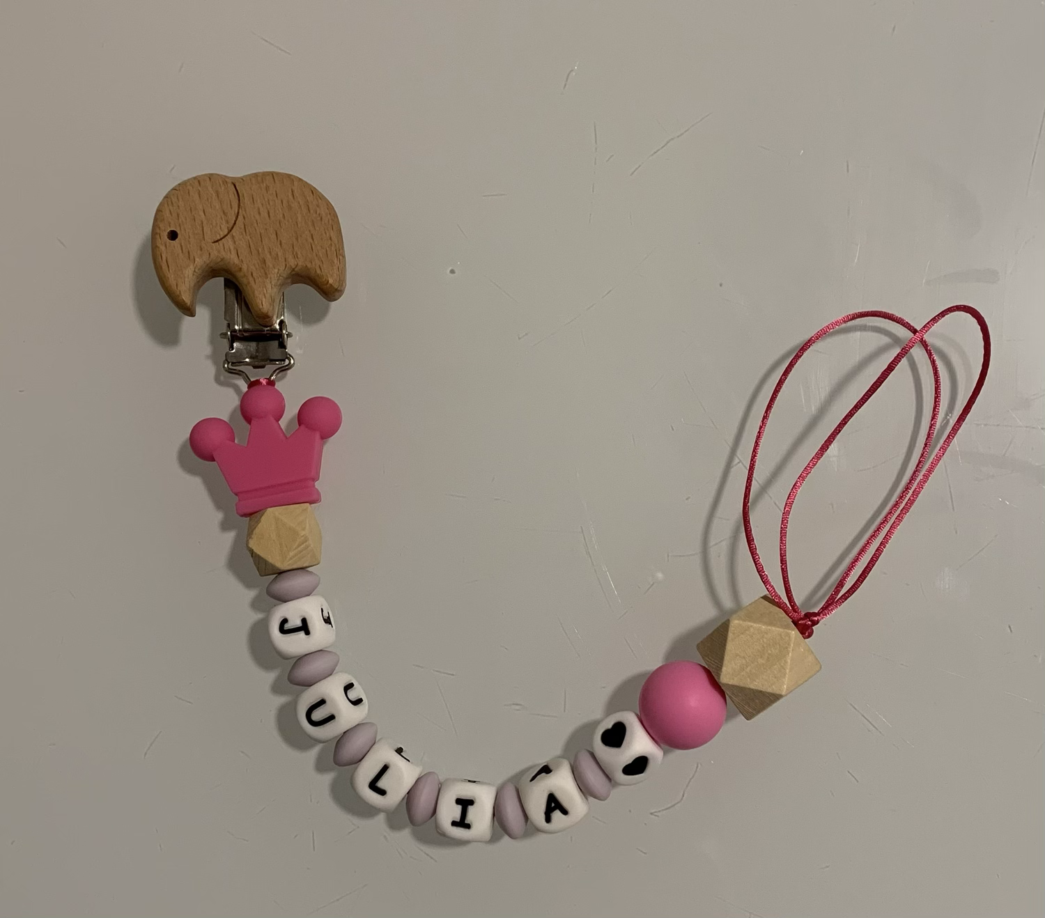 Chupetero personalizado