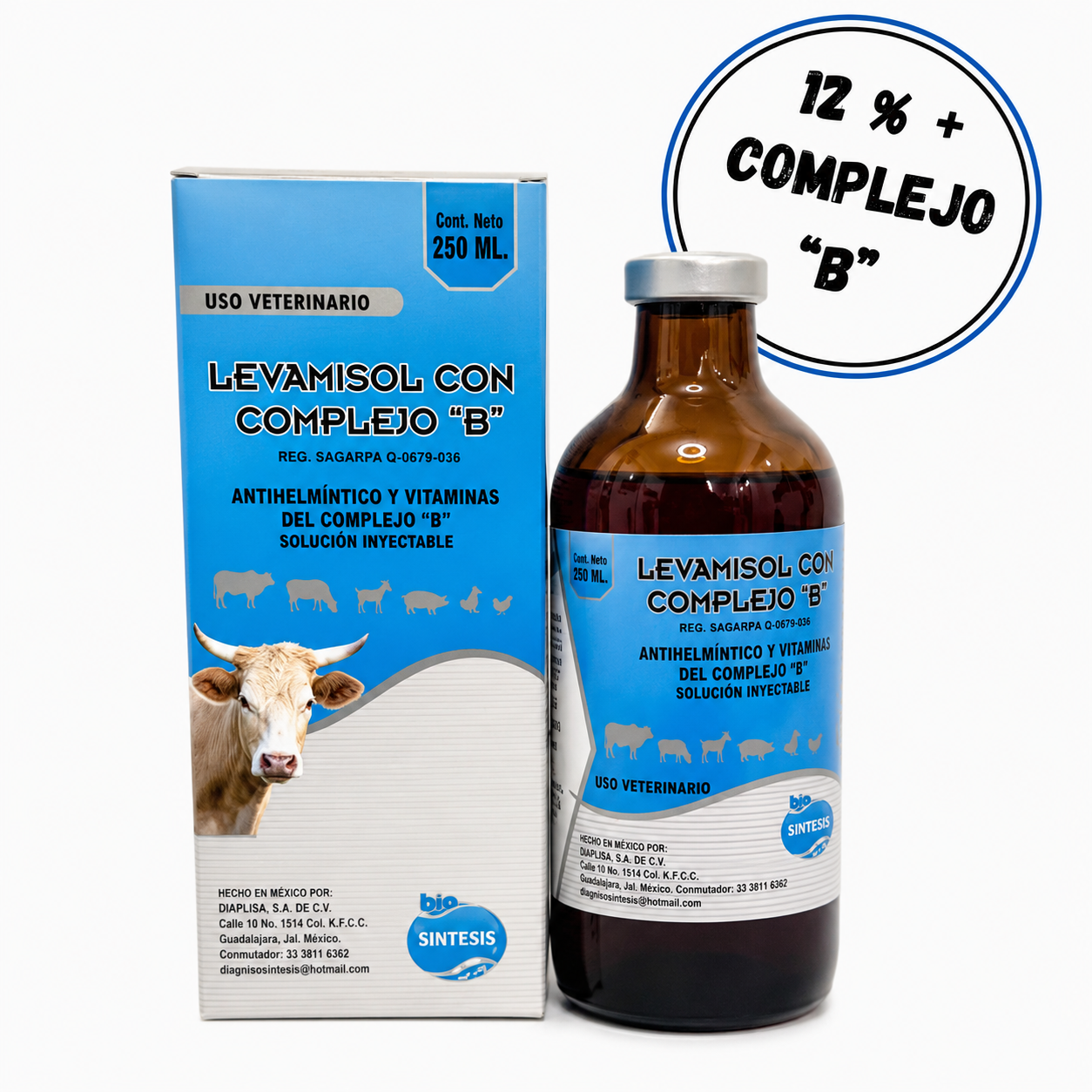 LEVAMISOL CON COMPLEJO “B”