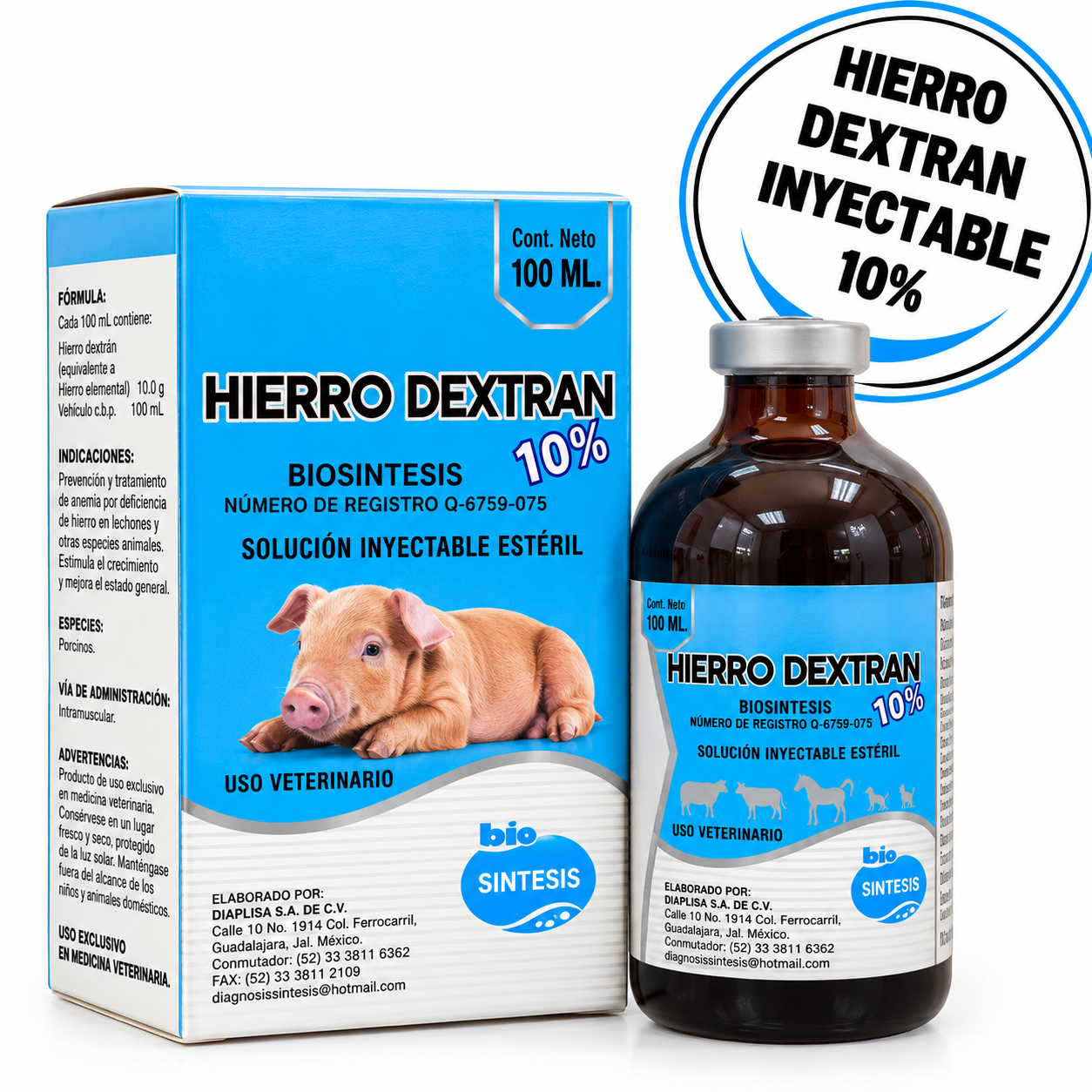 HIERRO DEXTRAN 10%