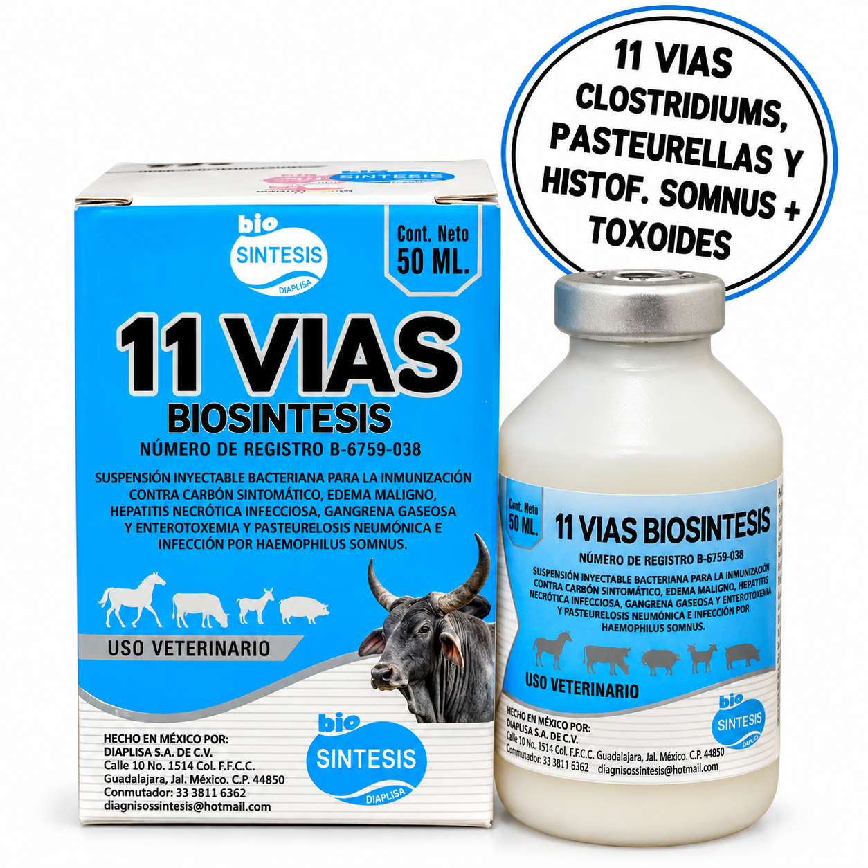 BACTERINA 11 VÍAS