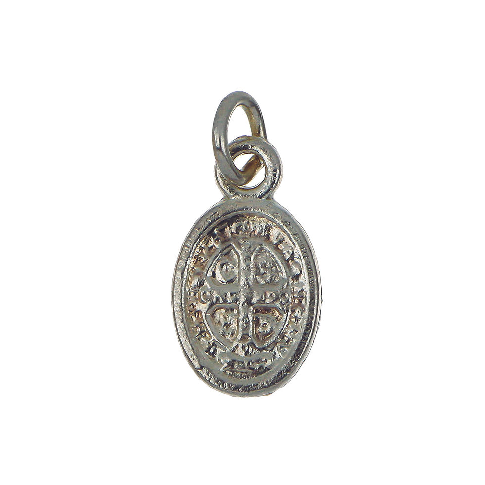 Miniatura: Medalla Ovalada Mini de San Benito