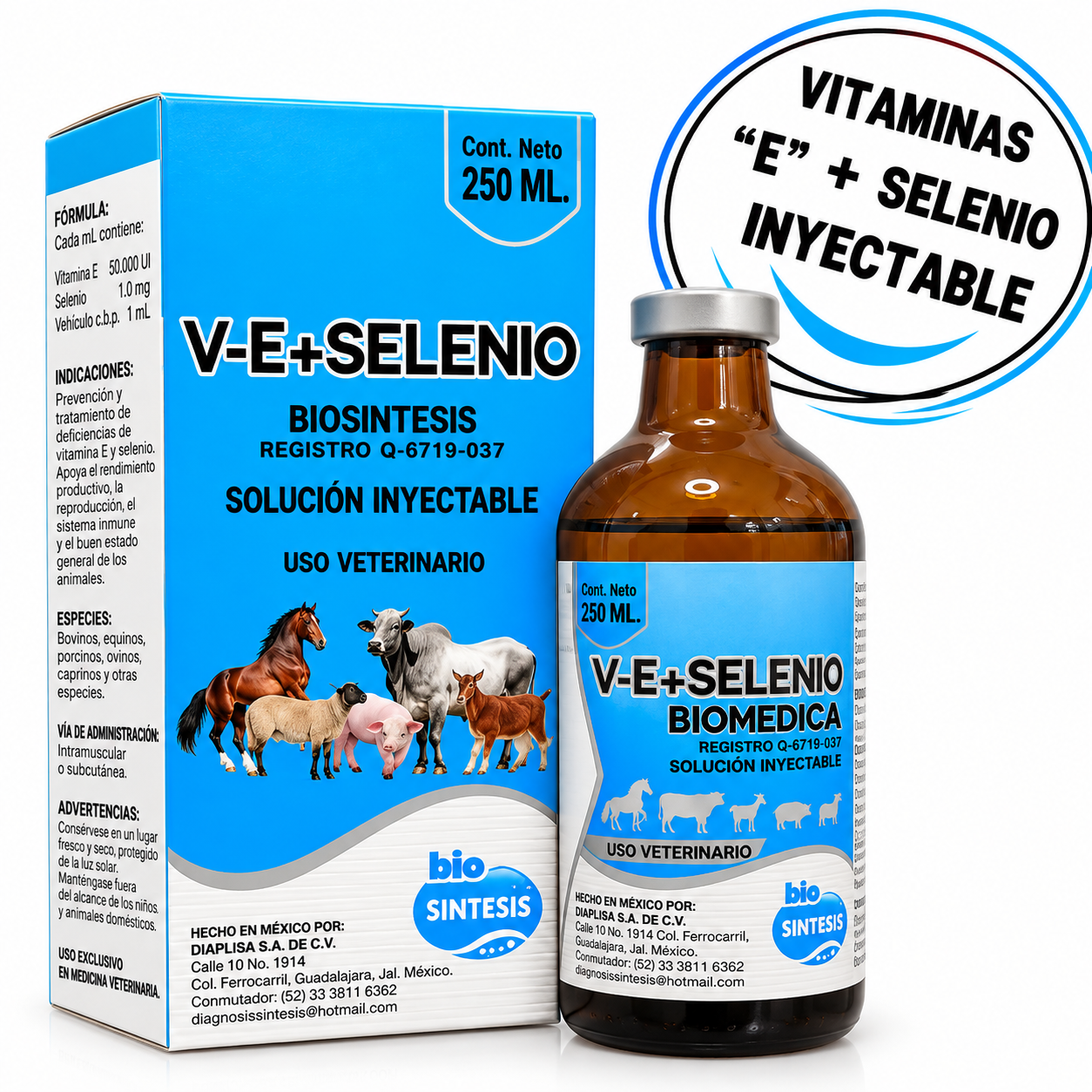 V-E + SELENIO