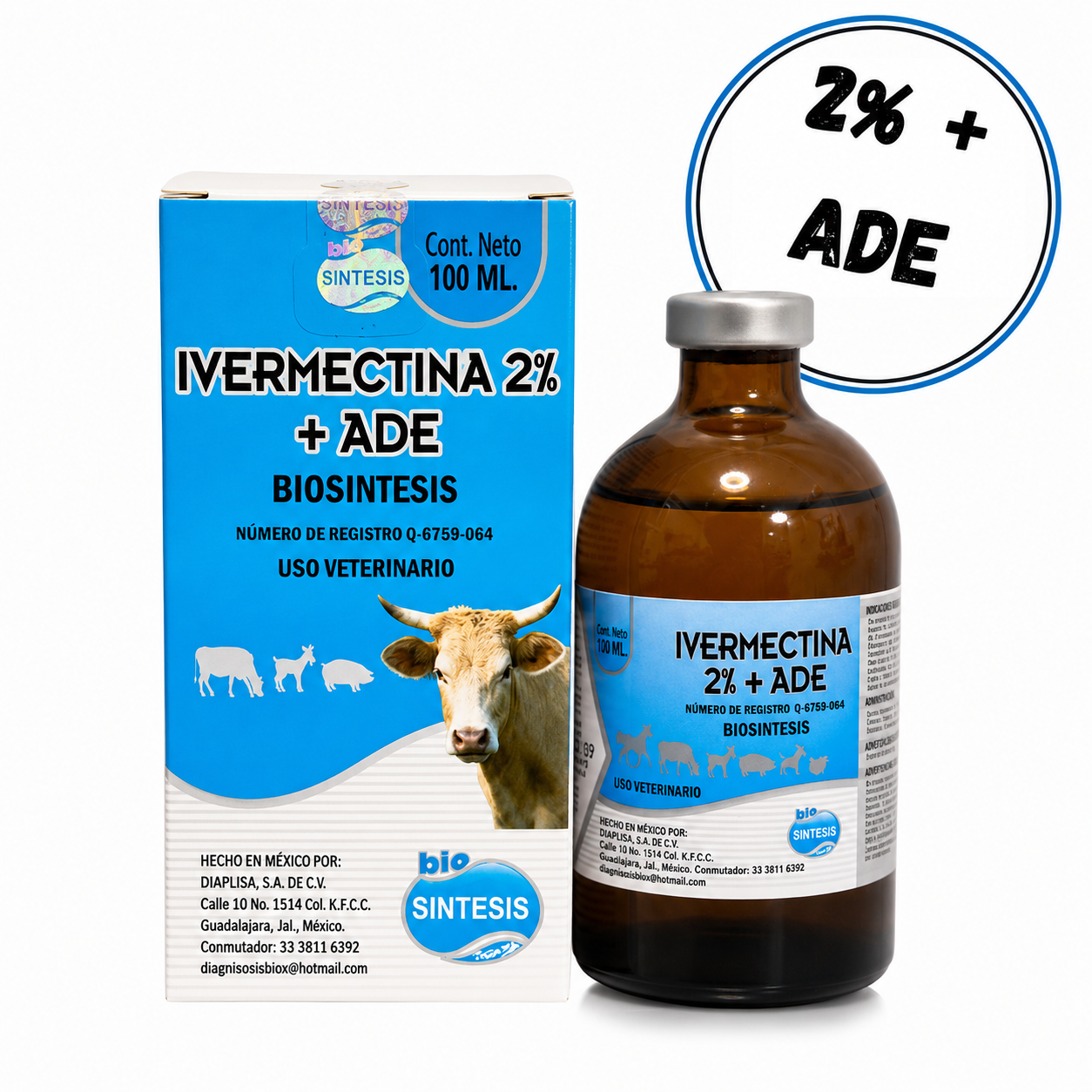 IVERMECTINA 2% + ADE