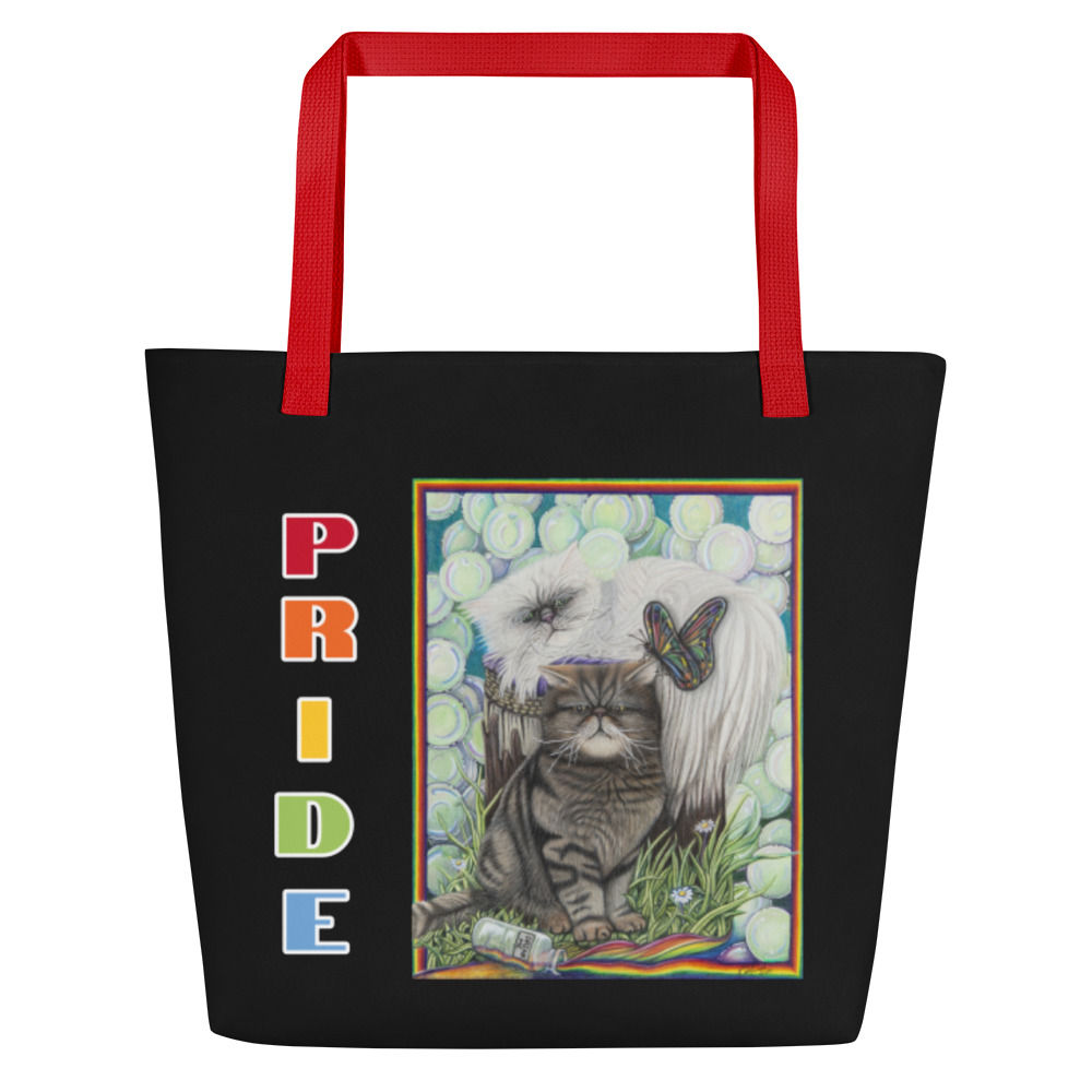 Wonderland Pride Beach Bag