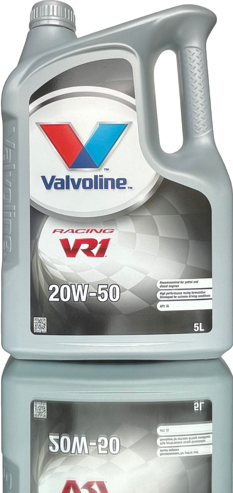Miniaturbild: Motoröl VALVOLINE 20W50 VR1 Racing  Rennsport 5Liter A3/B4