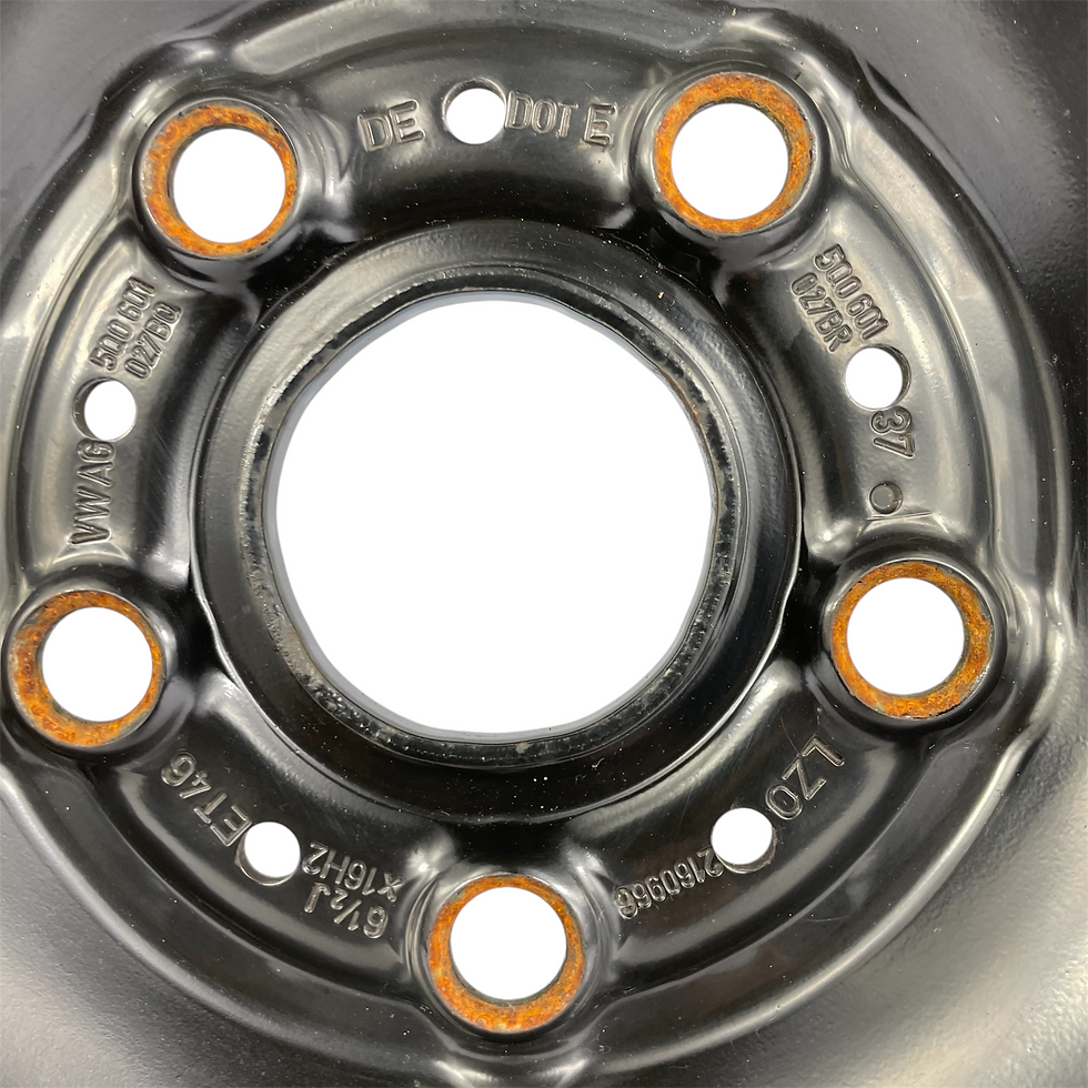 Miniaturbild: Stahlfelge 6,5Jx16 ET46 LK5x112 5Q0601027BQ/BR Original für VW Golf  Skoda Seat