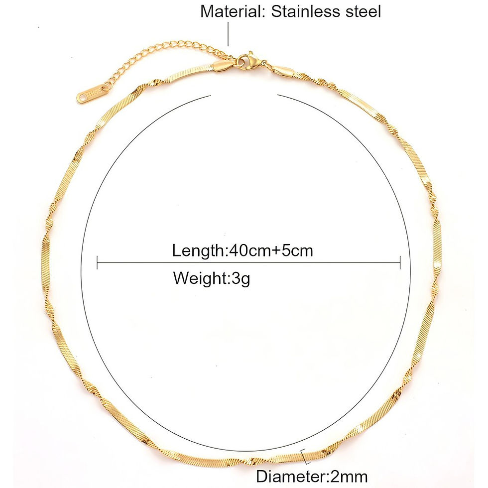 Thumbnail: Advanced Minimalist Choker Neck Stainless Steel Women's Necklace
