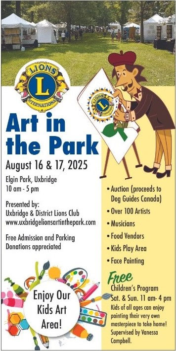 2025 Aug 6 Cosmos Article about Art in the Park Picture.jpg