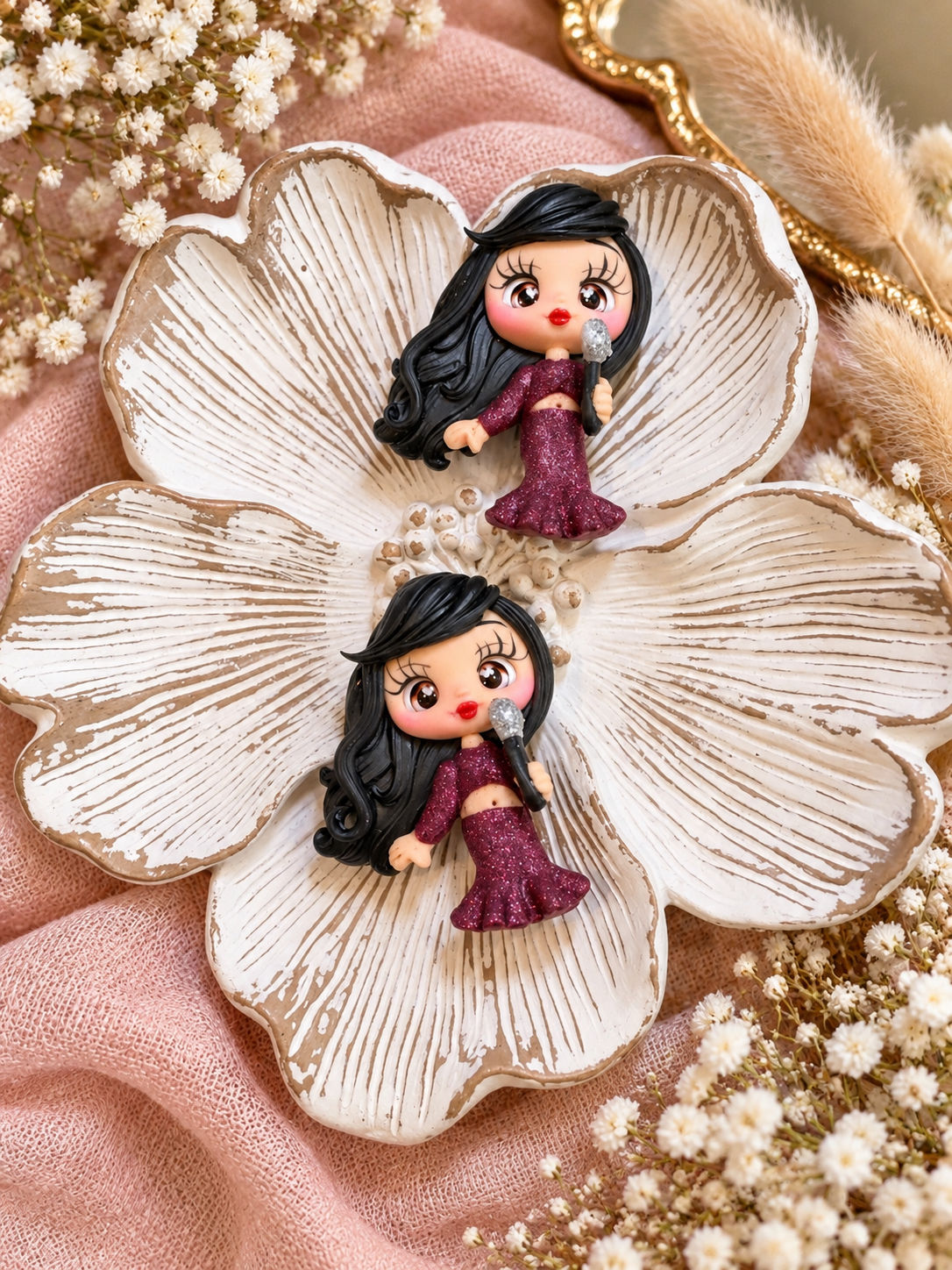 Selena Quintanilla Clay Doll