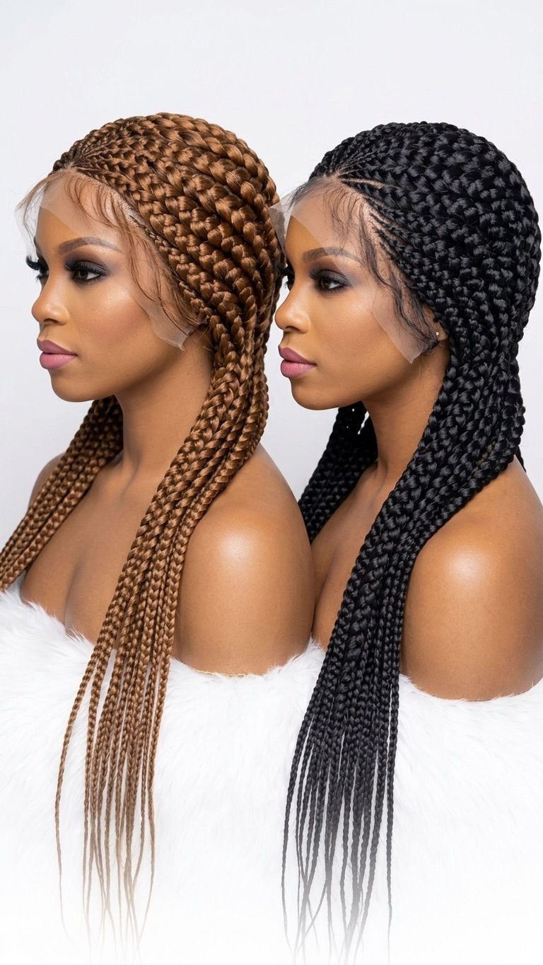 Thumbnail: Full frontal big cornrows 