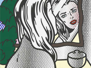 Nude at Vanity Roy Lichtenstein