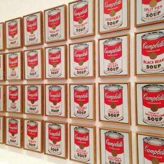 Warhol Campbells Soup Can Set