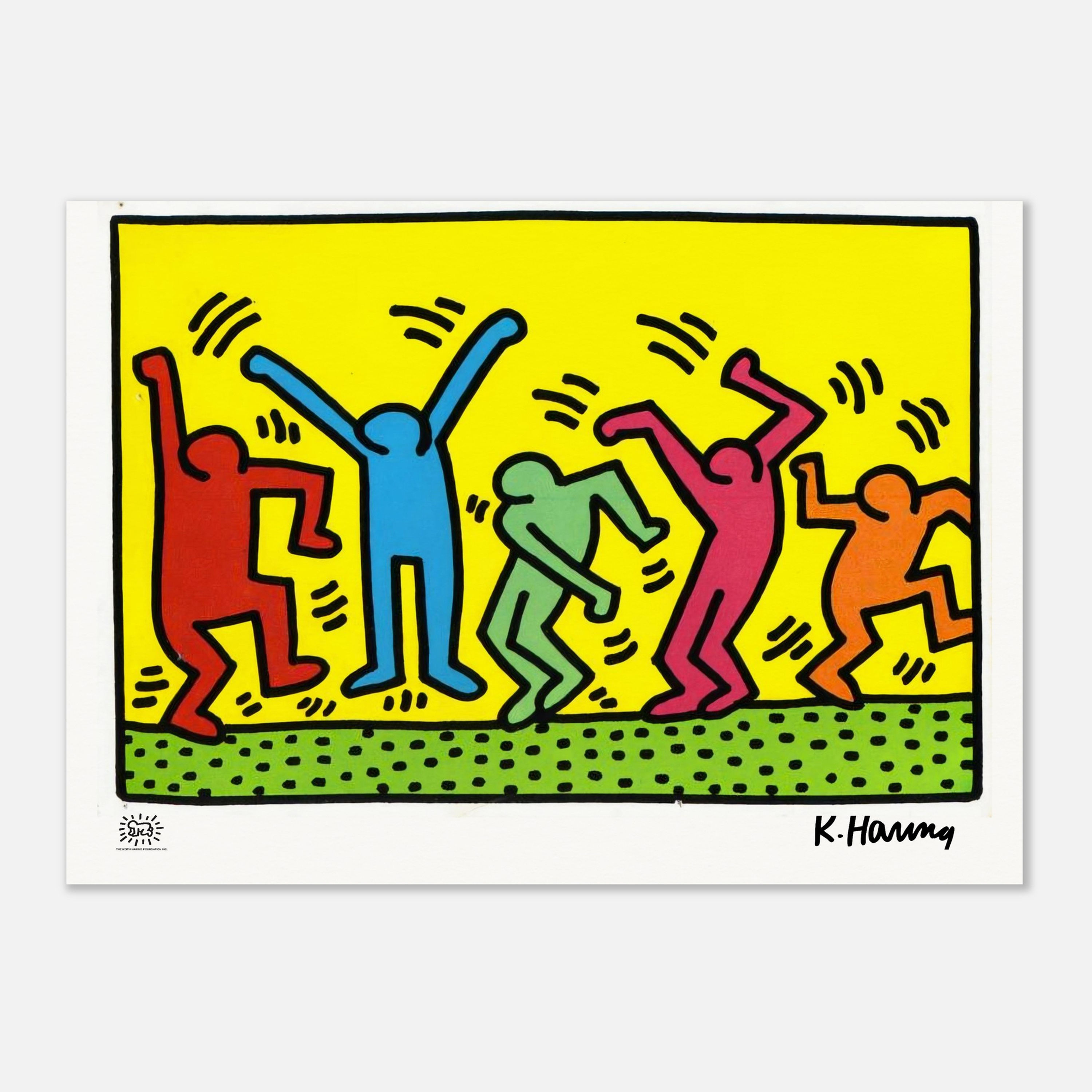 Keith Haring Dance( Untitled)