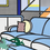 Thumbnail: Lichtenstein Interior with Mobile Painting