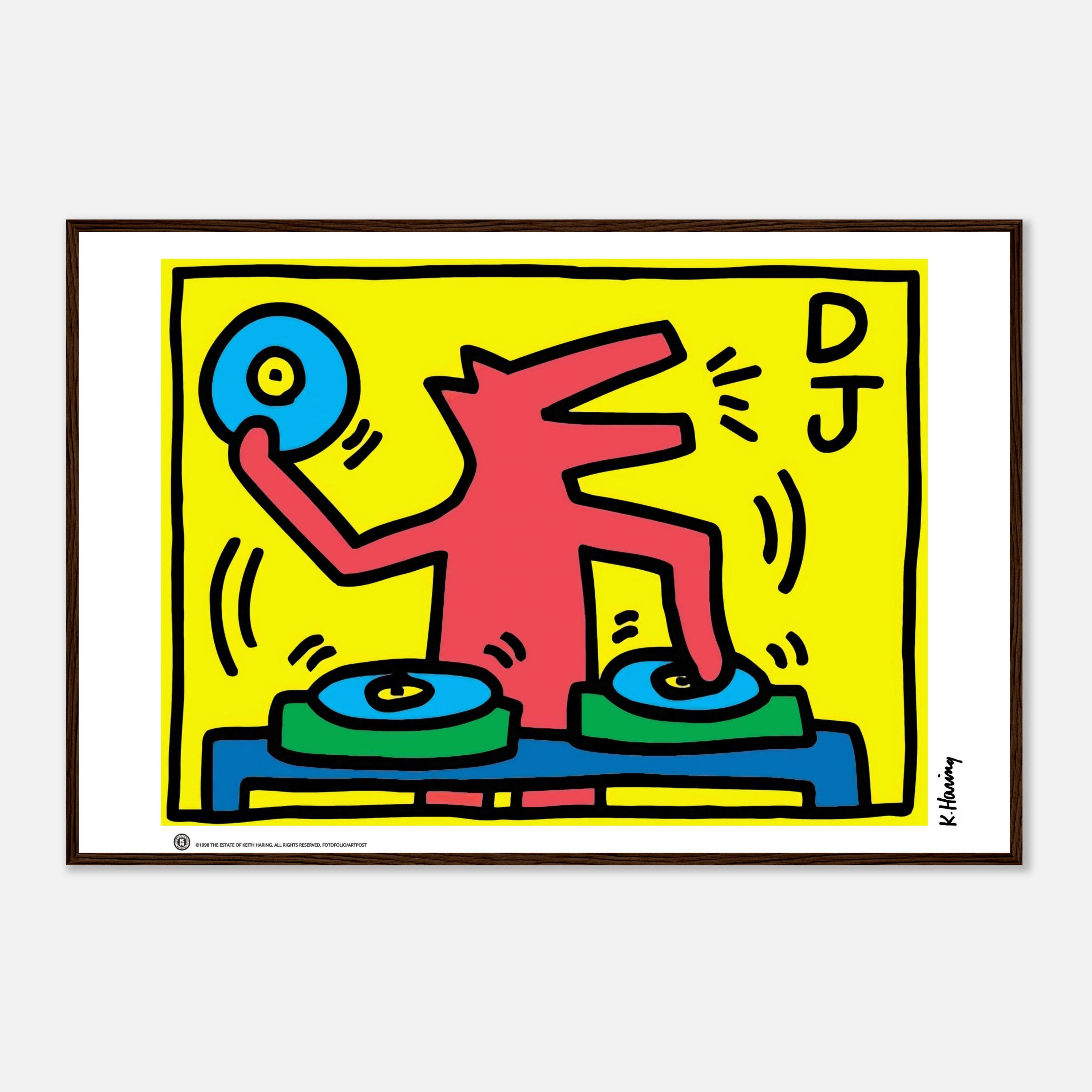 Keith Haring DJ