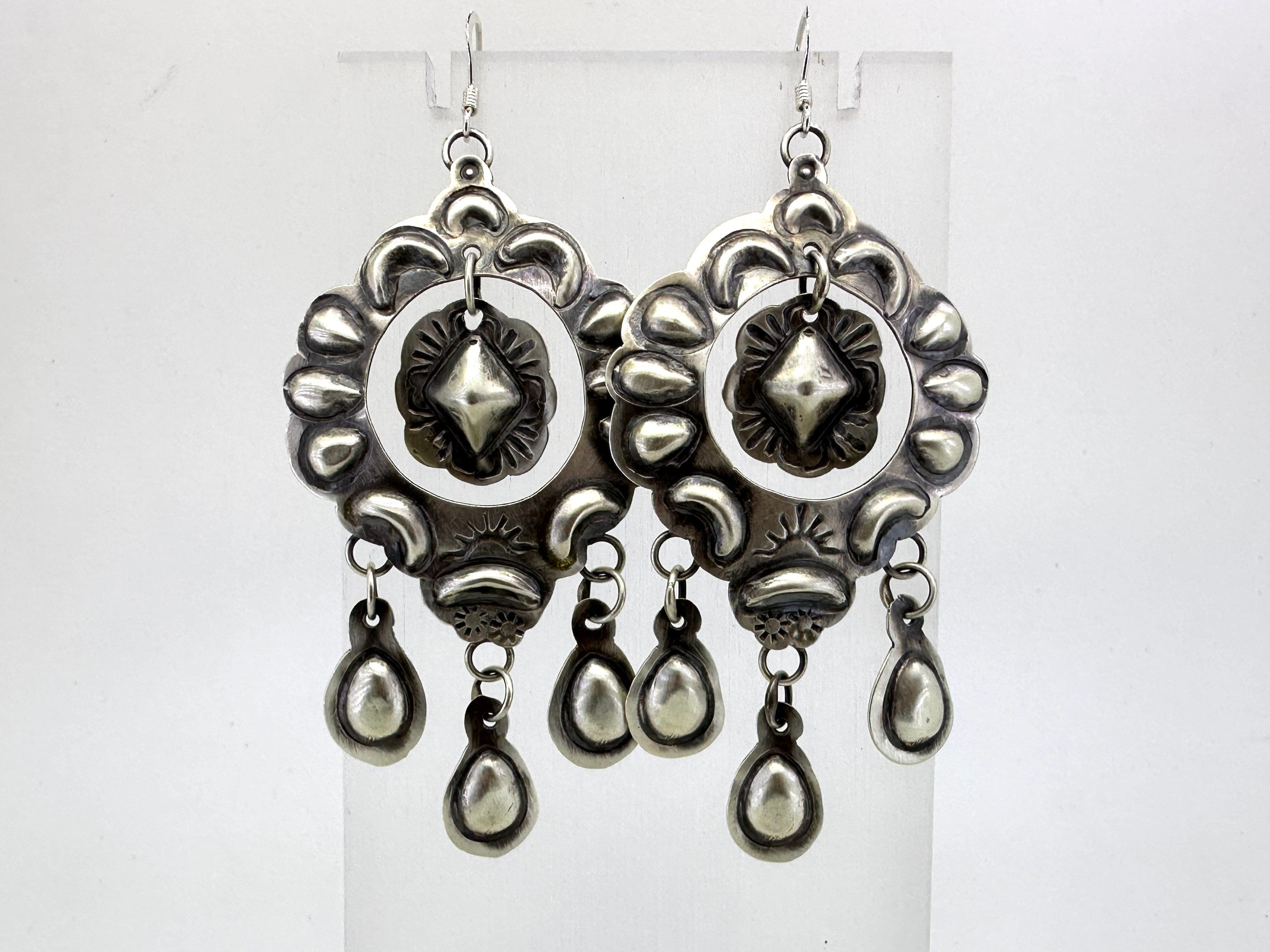 Sterling dangle earrings