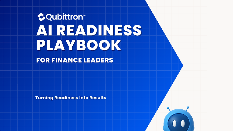 From AI Talk To AI Results: A Readiness Playbook For CFOs