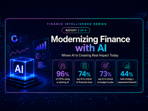 96% of CFOs Are Already Using AI. So Why Are So Many Finance Teams Still Stuck?