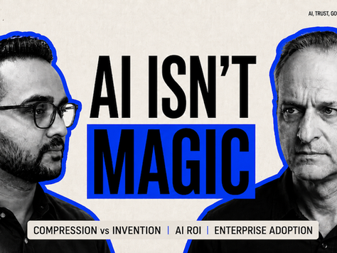 AI Is a Compression Engine, Not an Invention Engine. That One Rule Explains the 95 Percent.