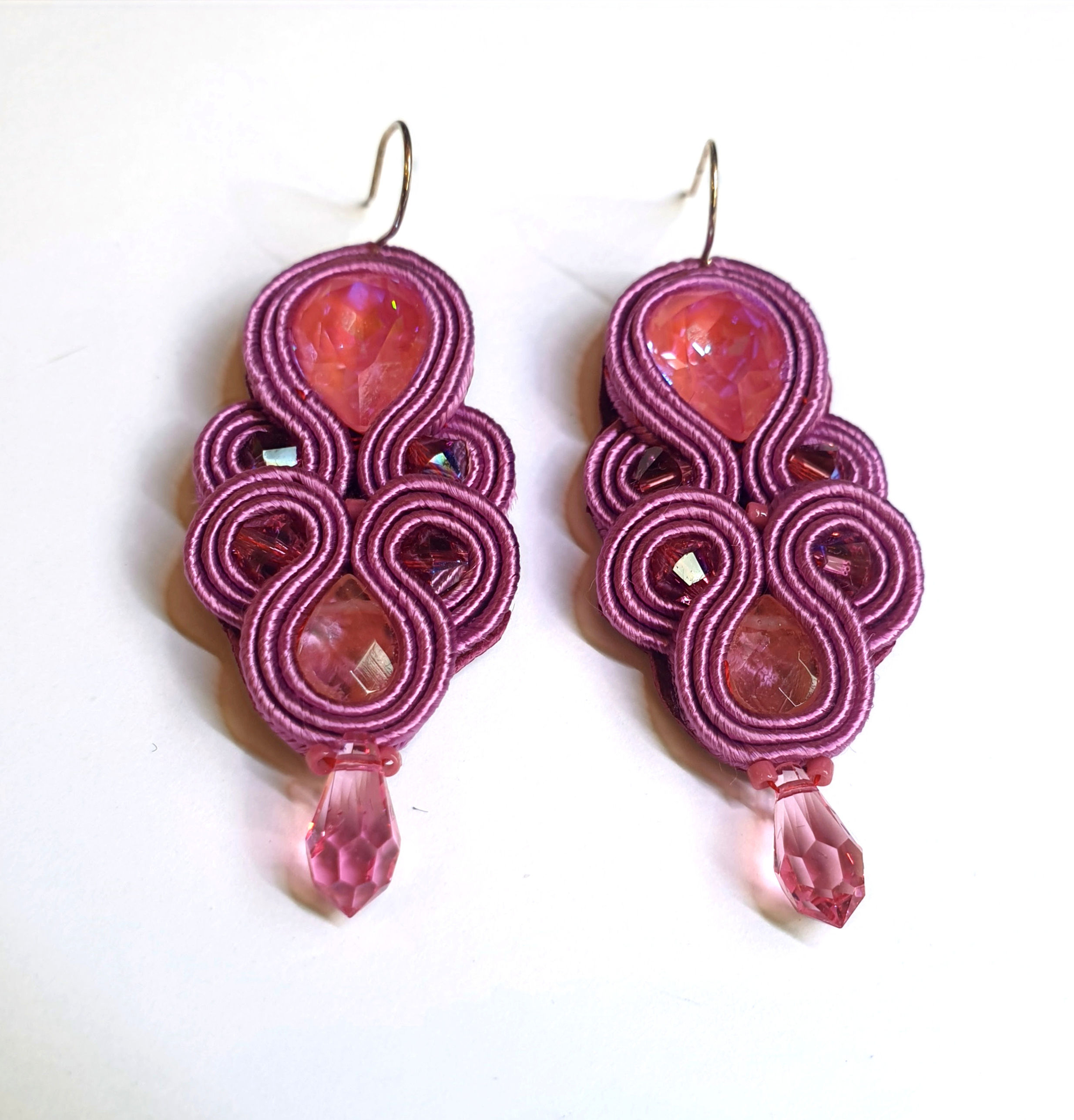 Boucles d'oreilles Ritorubaioretto (petite violette)