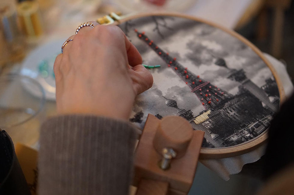 Miniature : Atelier Expérience Broder Paris - Samedi 16 Mai 2026 - Brasserie chez Rosie