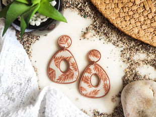 WORKSHOP | Polymer Clay Earrings | Artisan : Sladja Glina Studio