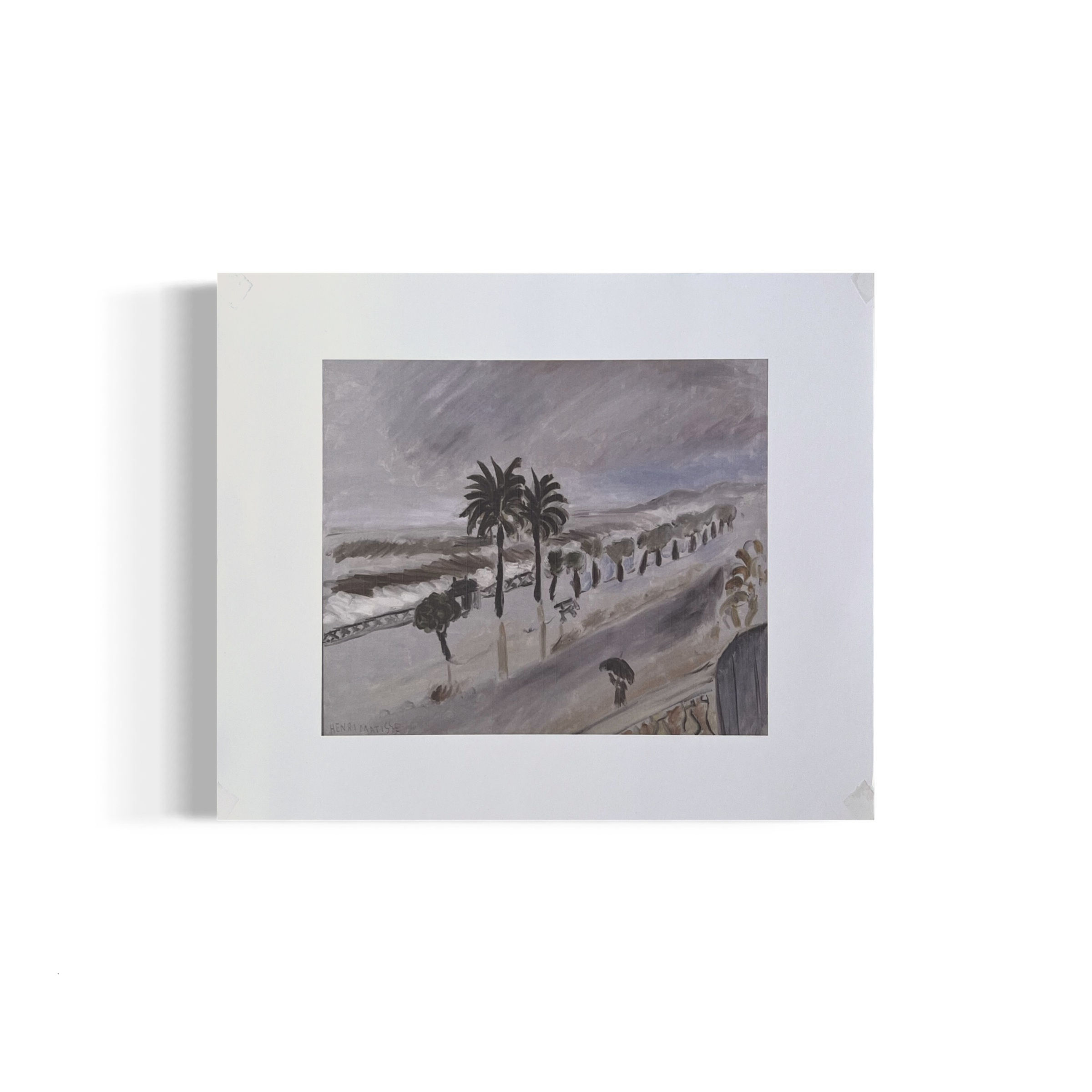 A Walk by the Sea Side | Art Print 