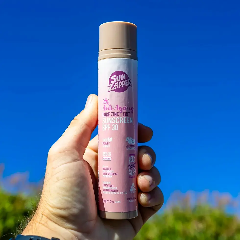 Thumbnail: NEW - Anti-Aging Pure Zinc Sunscreen Cream 100g SPF 30 — Sun Zapper