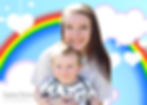 Fantasy Photo Booth-rainbow clouds