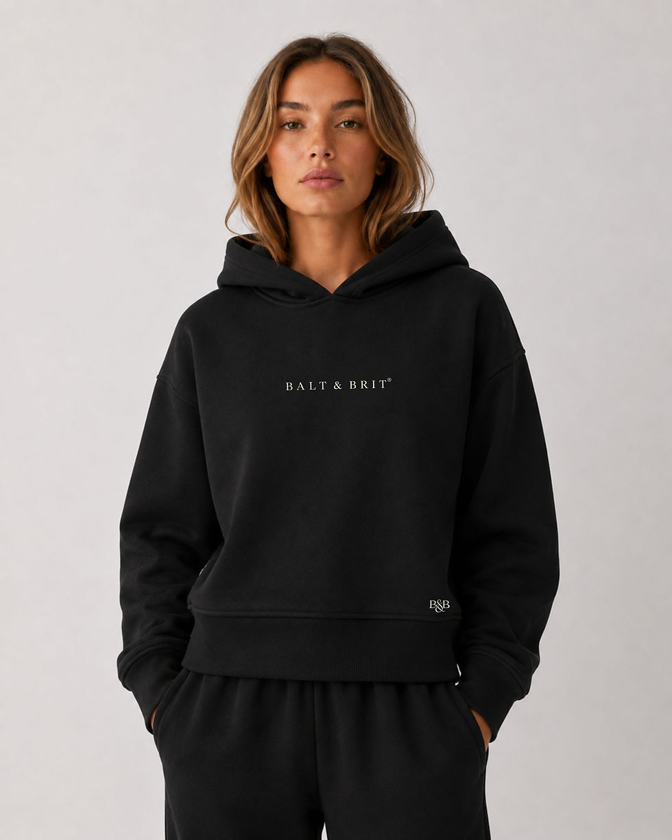Thumbnail: Balt & Brit — Signature Collection Oversized Boxy Hoodie