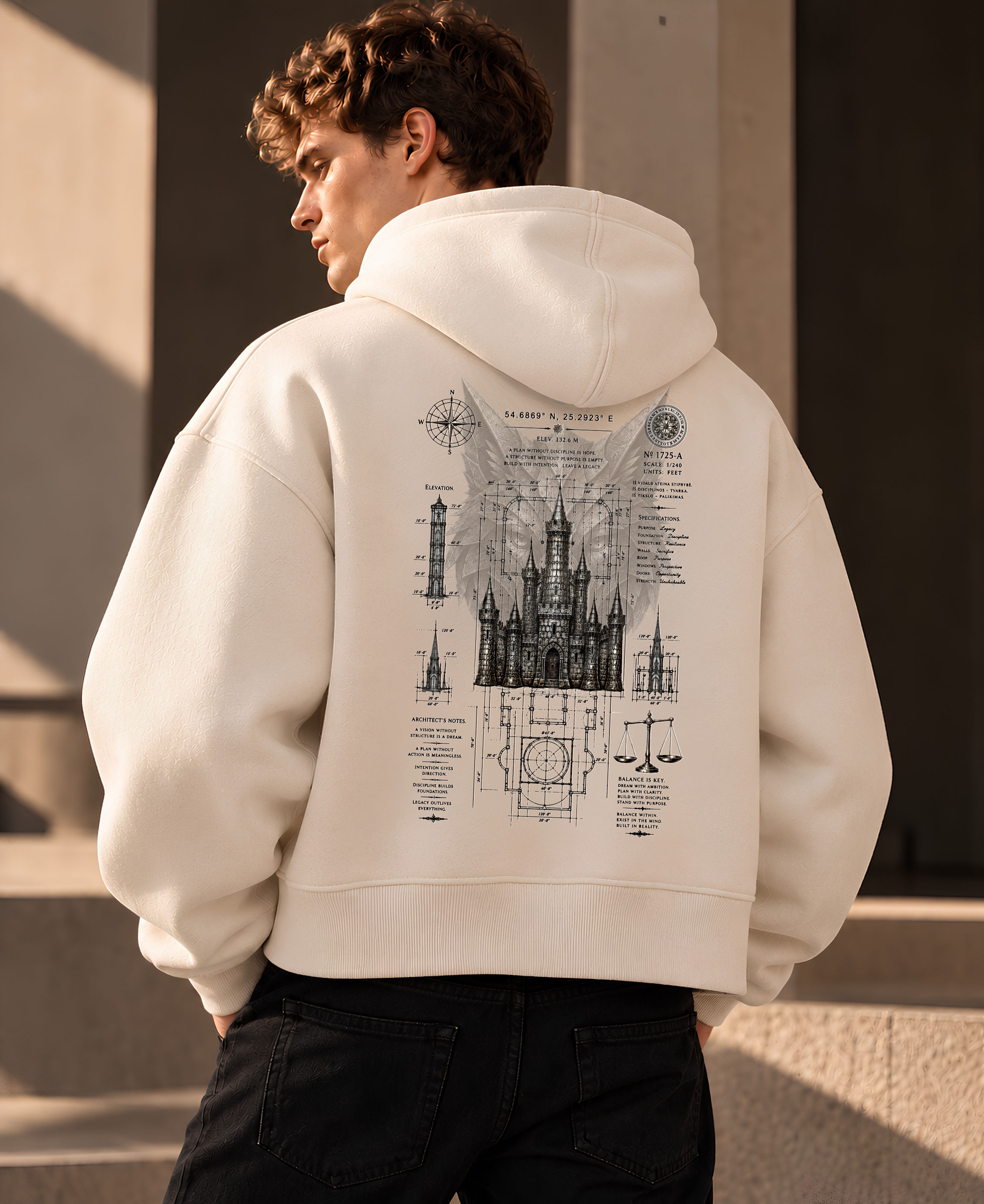 Still Becoming — Chapter III: I Had A Plan Oversized Boxy Hoodie